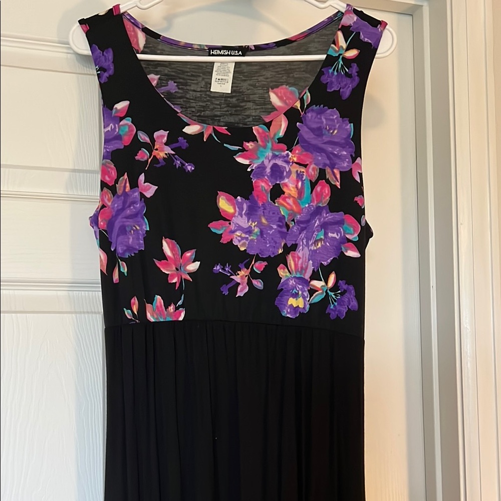 HEIMISH USA Purple Pink Maxi Sundress